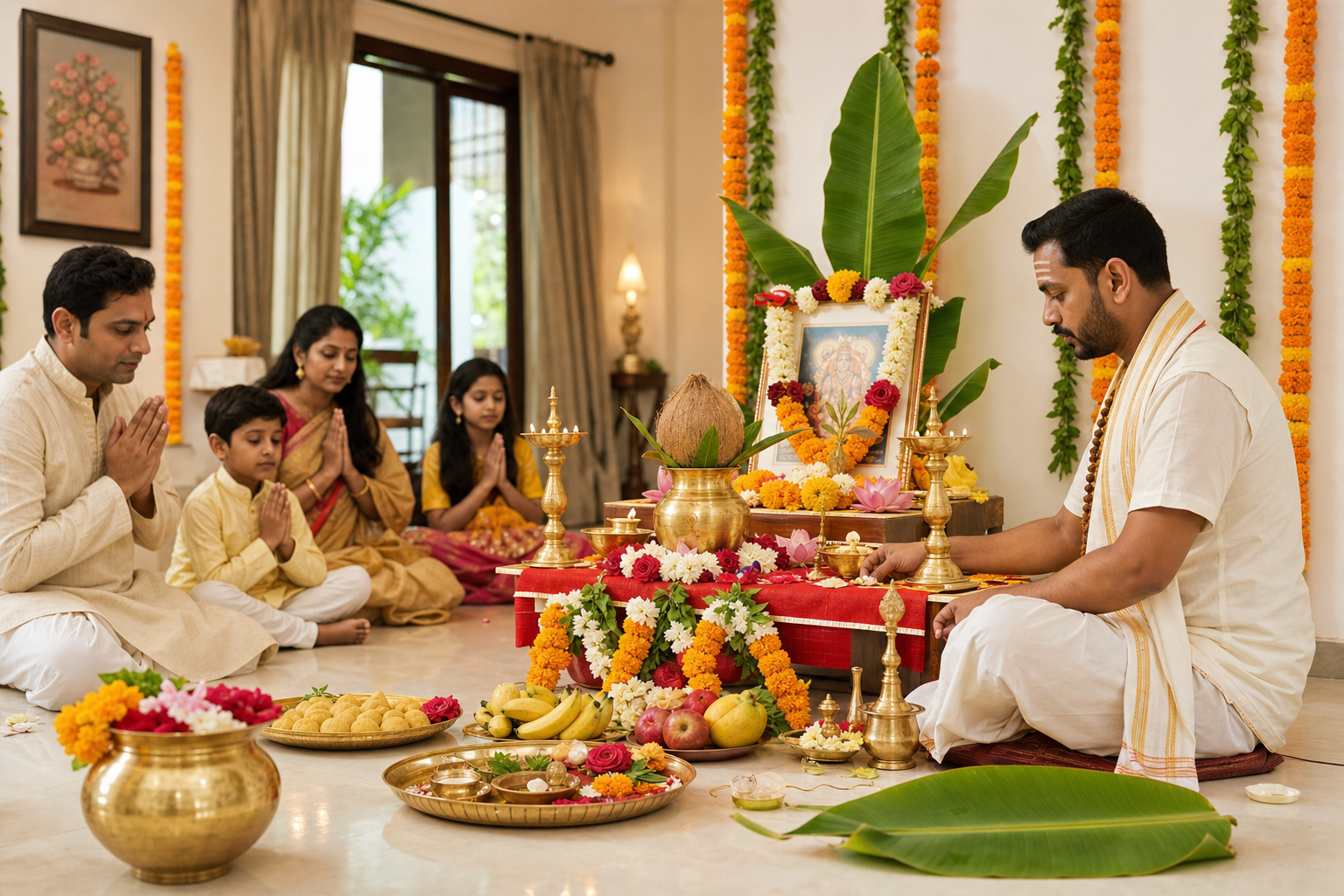 Book Top-Rated Pandit for Satyanarayan Katha Bangalore